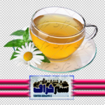 دانلود عکس دوربری استکان چای بابونه