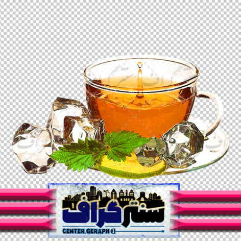 عکس دوربری استکان چای با نبات